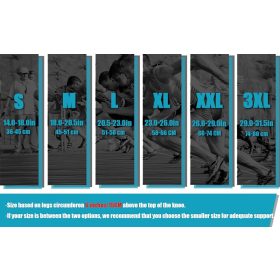   Rokesa Kniebandage, professionelle Schmerzlinderung mit Seitenstabilisatoren und Patella-Gel, Größe S (Türkisblau)