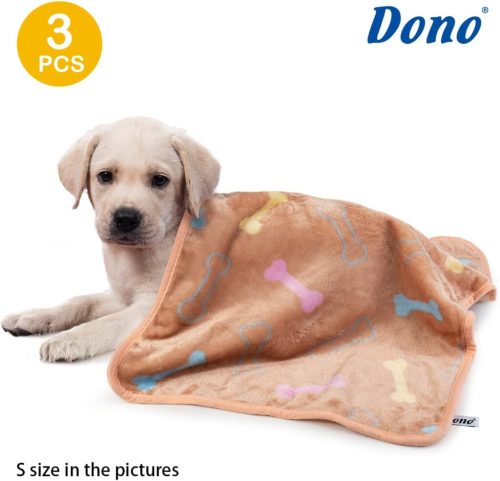 Dono Soft Haustier- und Sofabezug, 3Stück, Weiß/Grau/Braun, L105 x 72 cm