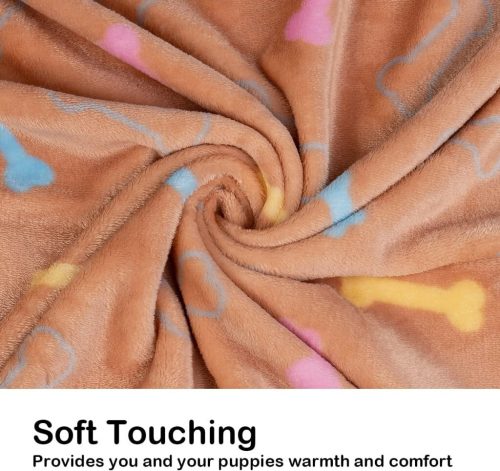 Dono Soft Haustier- und Sofabezug, 3Stück, Weiß/Grau/Braun, L105 x 72 cm