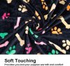 Dono Soft Haustier- und Sofabezug 3 Stück Schwarz/Gelb/Blau M 76x52cm