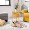 Dono Soft Haustier- und Sofabezug 3 Stück Weiß/Lila/Braun M 76x52cm
