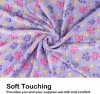 Dono Soft Haustier- und Sofabezug 3 Stück Weiß/Lila/Braun M 76x52cm