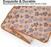 Dono Soft Haustier- und Sofabezug 3 Stück Weiß/Lila/Braun M 76x52cm