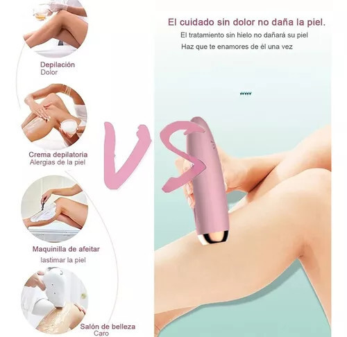 IPL-Haarentfernungsgerät für zu Hause (Rosa – Bronze)