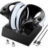 Mooroer PS VR2 Ladestation für Sony PS VR2 Sense Controller, Schwarz
