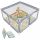 Tenckat Baby tragbarer Laufstall mit Haustiermatratze 130x130x68cm