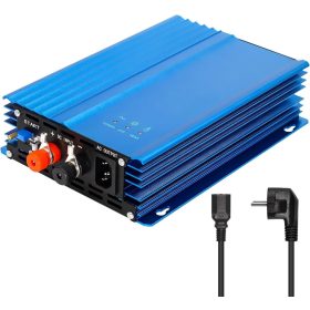   ARCELI 500 W 12 V netzgekoppelter Solar-Wechselrichter – MPPT-Mikro-Wechselrichter, PV-Wechselrichter (blau)