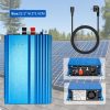 ARCELI 500 W 12 V netzgekoppelter Solar-Wechselrichter – MPPT-Mikro-Wechselrichter, PV-Wechselrichter (blau)