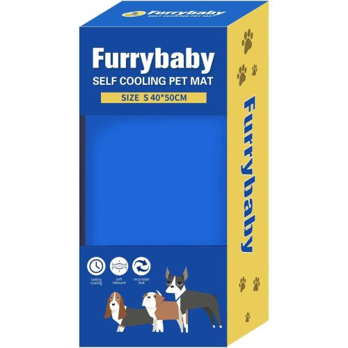 Furrybaby Haustier-Kühlmatratze S 40x50 cm (blau)