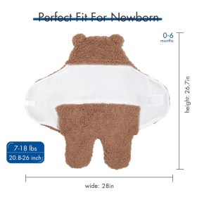 Soarwg Kids Baby Pucktuch 0–6 Monate (braun)