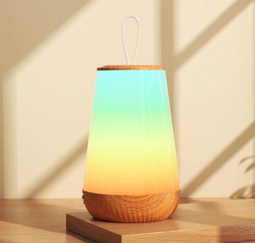 LED-Nachtlampe (Holz)