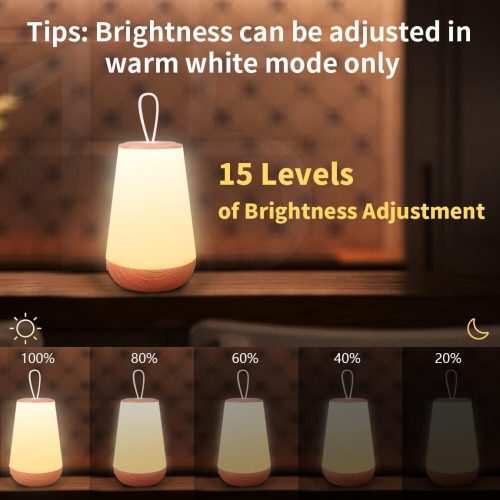 LED-Nachtlampe (Holz)