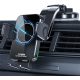 Yitumu A26 Kabelloses Auto-15-W-Qi-Handy-Ladegerät mit Saugnapfhalterung + Zigarettenanzünder-Adapter