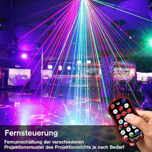 Littleboyny LED-RGB-Disco-Lichtprojektor