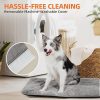 MoraPets Ultraweiche, wasserdichte Hundebettmatratze, 61 x 46 cm (Grau)