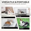 MoraPets Ultraweiche, wasserdichte Hundebettmatratze, 61 x 46 cm (Grau)