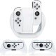 Mooroer Joy-Con Griff und Rennlenkrad 3 Stück - Weiß