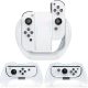 Mooroer Joy-Con Griff und Rennlenkrad 3 Stück - Weiß