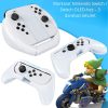 Mooroer Joy-Con Griff und Rennlenkrad 3 Stück - Weiß