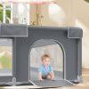 Tenckat Baby tragbarer Spielrahmen 180x150x68cm