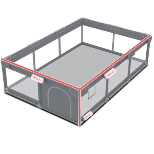 Tenckat Baby tragbarer Spielrahmen 180x150x68cm