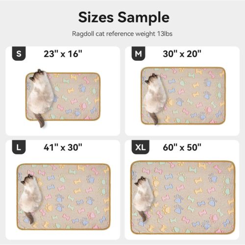 Dono Soft Haustier- und Sofabezug, 3Stück, Rosa/Lila/Braun, L105 x 72 cm