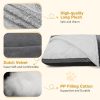 Pecute Selbstheizendes Haustierbett mit waschbarer Decke XL (Grau)