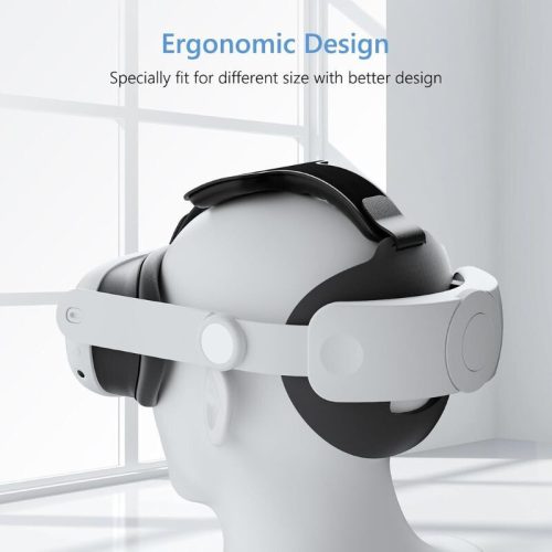 Bequemer, verstellbarer Kopfriemen für Pico 4 VR-Brille – Ergonomisches Design mit Präzisions-Einstellrad          