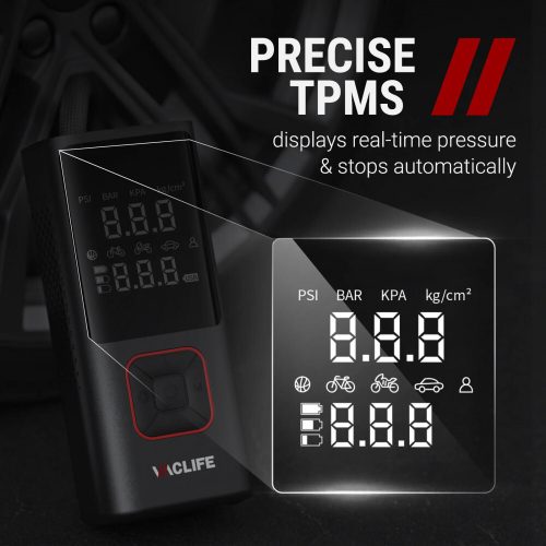 VacLife kabelloser Reifenfüller, tragbarer Luftkompressor (VL7008)