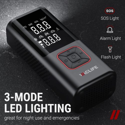 VacLife kabelloser Reifenfüller, tragbarer Luftkompressor (VL7008)