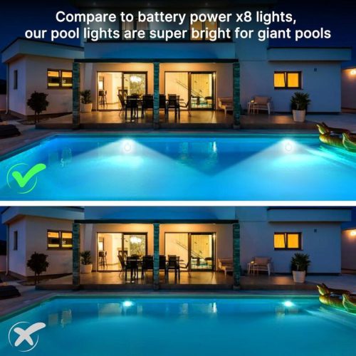 Intelligentes LED-Poollicht - Blau