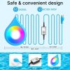 Intelligentes LED-Poollicht - Blau