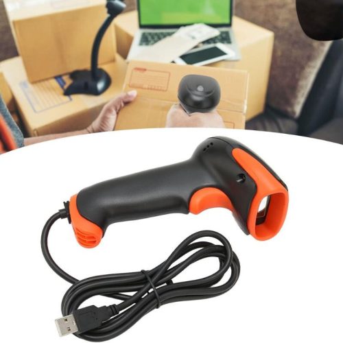 Tera 1871 USB-Kabelgebundener 1D-Barcodescanner – Große Reichweite, Plug & Play-Verbindung